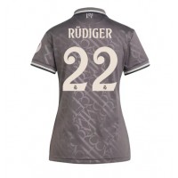 Real Madrid Antonio Rudiger #22 Fußballbekleidung 3rd trikot Damen 2024-25 Kurzarm